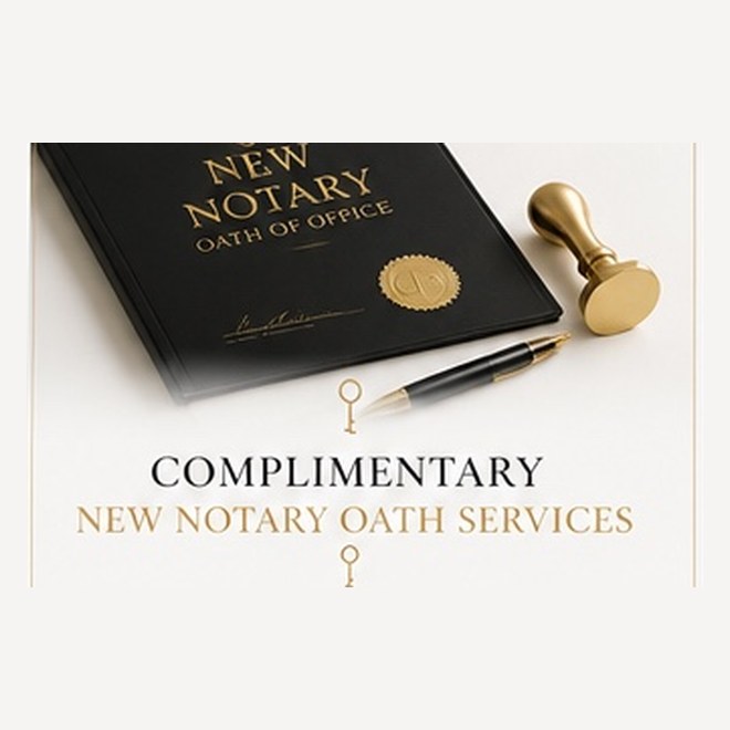 Complimentary New-Notary Oath