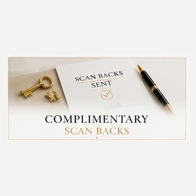 Complimentary Scan-Backs