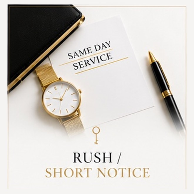 Rush / Short Notice